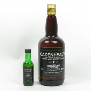 Bowmore 1979 Cadenheads 11 Year Old (Including Miniature)