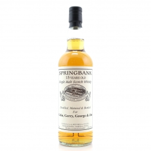 Springbank 15 Private Bottling