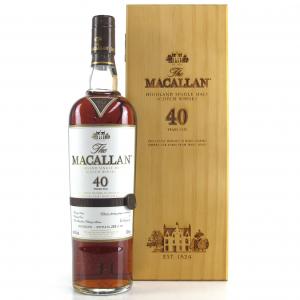 Macallan 40 Year Old 2016 Release