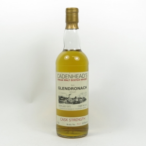 Glendronach 1970 Cadenhead's Cask Strength