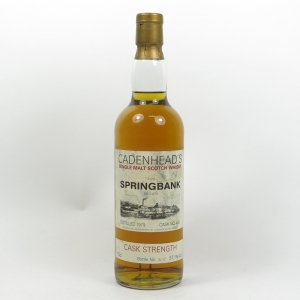 Springbank 1979 Cadenhead's Cask Strength