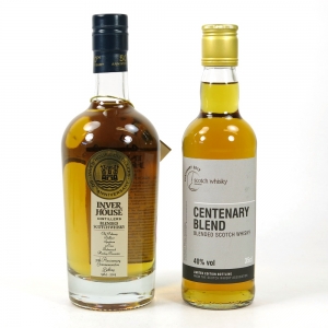 Inver House 50th Anniversary Blend 50cl & SWA Centenary Blend 35cl