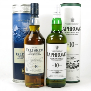 Laphroaig 10 Talisker 10 2 X 70cl