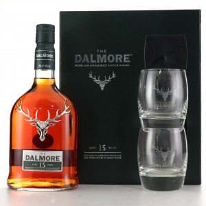 Dalmore 15 Year Old Presentation Pack   with 2 x Glasses