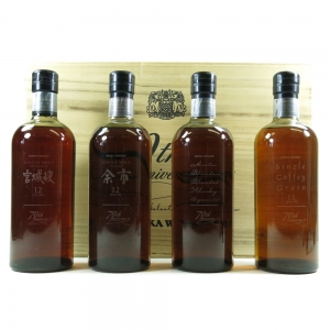 Nikka 70th Anniversary Gift Pack 4 x 70cl