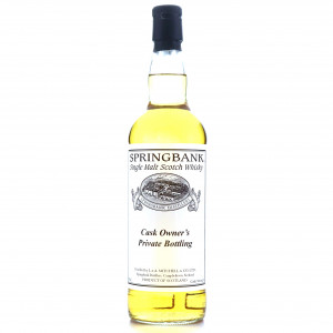 Springbank 1997 Private Bourbon Cask 128 One Of 24 Bottles