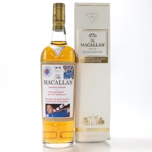 Macallan Gold Customized Rangers Football Club Label