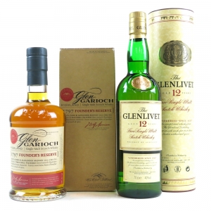 Glenlivet 12 And Glen Garioch Founder S Reserve 2 X 70cl