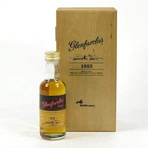 Glenfarclas 1953 58 Year Old / Wealth Solutions with DVD & Book