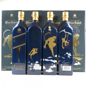 Johnnie Walker Blue Label Year of the Monkey Taiwan 4 x 1 Litre