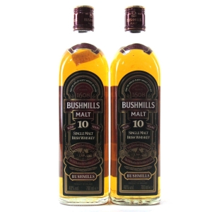 Bushmills 10 Single Malt 1990s 2 X 70cl