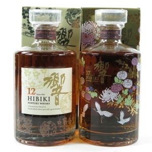 Hibiki 12 & 17 Year Old / Kacho Fugestu Limited Edition 2 x 70cl