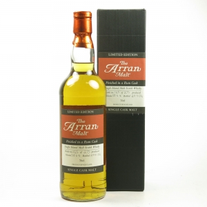 Arran Rum Cask Finish  Single Cask Limited Edition  Bottled 2004