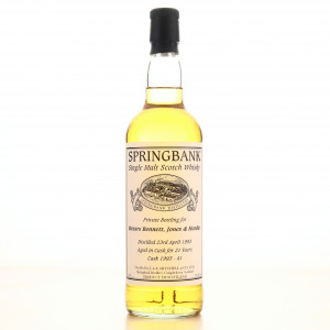 Springbank 1993 Private Cask 21 41
