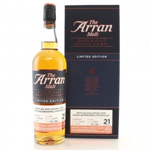 Arran 1997 Single Cask 21 Year Old  841   The Green Welly Stop Charity Lot