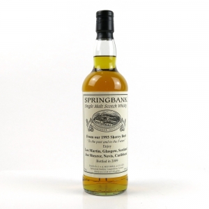 Springbank 1993 Private Cask 16 Sherry Butt