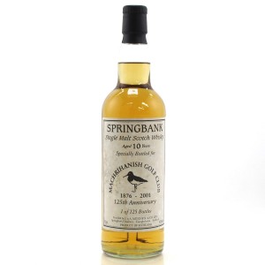 Springbank 10 Machrihanish Golf Club 125th Anniversary