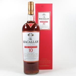Macallan 10 Year Old Cask Strength 1 Litre
