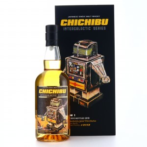Chichibu 2012 Single Ex Peated Bourbon Cask 2112 Intergalactic Edition 1 With Tote Bag T Shirt