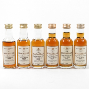 Macallan Vintage Miniature Collection 6 x 5cl