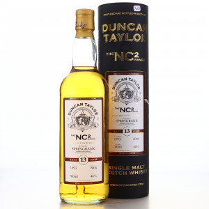 Springbank 1993 Duncan Taylor 13 Year Old   NC2