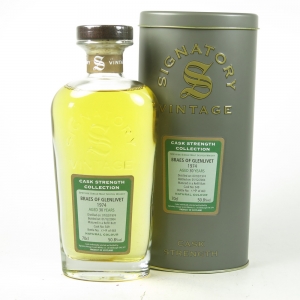 Braes of Glenlivet   Braeval 1974 Signatory Vintage 30 Year Old