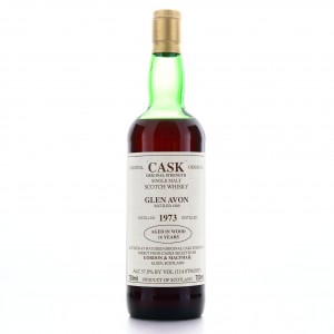 Glen Avon 1973 Gordon and MacPhail 16 Year Old Original 'Cask' 75cl / US Import