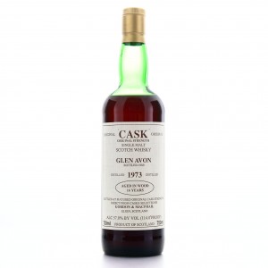 Glen Avon 1973 Gordon and MacPhail 16 Year Old Original &#039;Cask&#039; 75cl / US Import