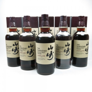 Yamazaki Sherry Cask Selection 5 x 70cl Front