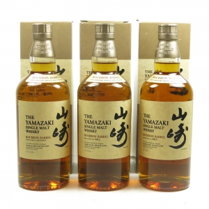 Yamazaki Bourbon Barrel 2011 2012 2013 3 X 70cl