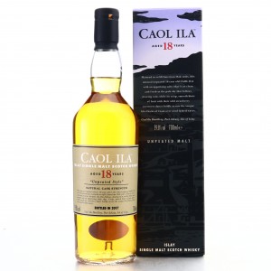 Caol Ila 18 Unpeated 2017 Release
