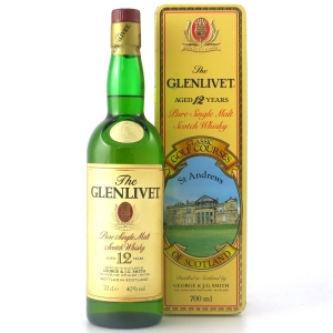 Glenlivet 12 St Andrews Golf Course Tin