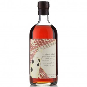 Hanyu 2000 Ichiro&#039;s Malt &#039;Card&#039; #7000 / Three of Spades