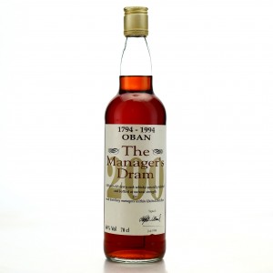 Oban 16 Manager S Dram Bicentenary 1994