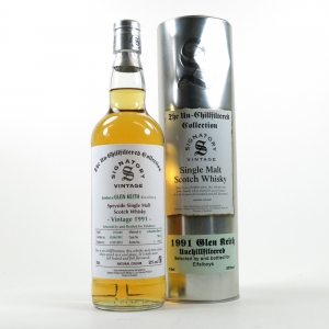 Glen Keith 1991 Signatory Vintage 24 Year Old