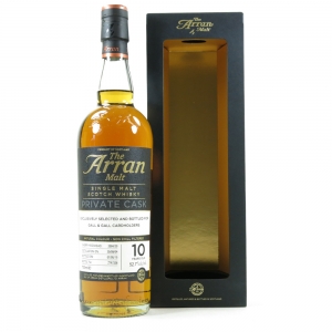 Arran 2004 Private Cask 10 Year Old   Gall and Gall Cardholders