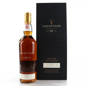 Lagavulin 25 Bicentenary Edition Including Bag