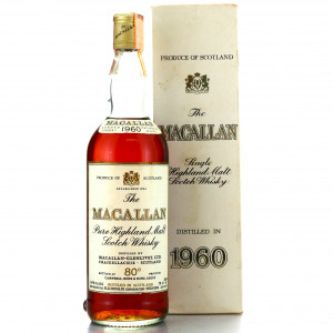 Macallan 1960 Campbell, Hope and King 80 Proof / Rinaldi Import