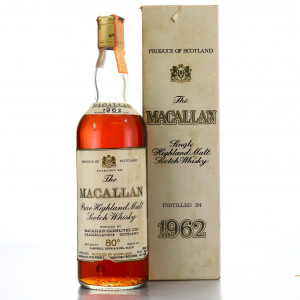 Macallan 1962 Campbell, Hope and King 80 Proof / Rinaldi Import