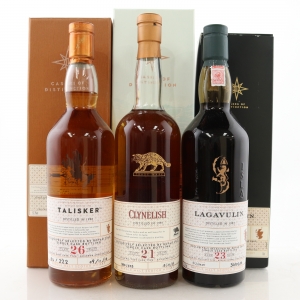 Cask of Distinction Collection 3 x 70cl   Clynelish  Lagavulin  Talisker
