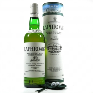 Laphroaig 10 Including Cuff Links