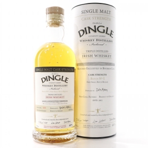 Dingle Irish Single Malt Cask Strength Batch No  1   Bourbon Casks