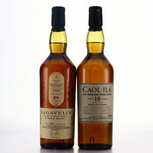 Caol Ila 16 Lagavulin 20 2 X 70cl Feis Ile 2020