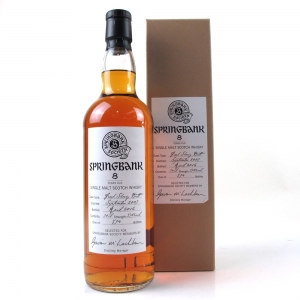 Springbank 2007 Single Cask 8 Fresh Sherry Butt