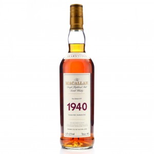 Macallan 1940 Fine and Rare 37 Year Old