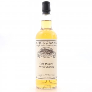 Springbank 1997 Private Cask 128 One Of 24 Bottles