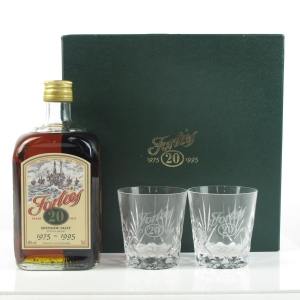 Glenfarclas 1975 Forties 20th Anniversary 20 Year Old   Including Two Glasses