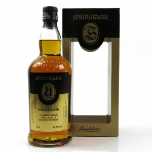 Springbank 21 Single Cask Swiss Import