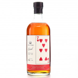 Hanyu 1990 Ichiro&#039;s Malt &#039;Card&#039; #9002 / Seven of Hearts