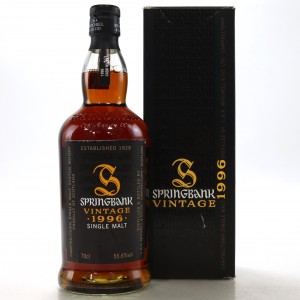 Springbank 1996 Vintage Cask  260   Oddbins Exclusive